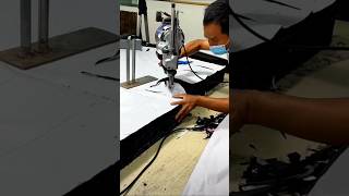 Cutting Process for Thick Lambswool Fabric  Good tools and machinery make work easier [upl. by Ahsinej15]