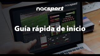 Guía rápida de inicio Nacsport [upl. by Ursuline]