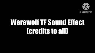 Werewolf Transformation Sound Effect [upl. by Giah241]