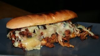 Quick ´n dirty Pulled Pork Sandwich vom Weber Go Anywhere [upl. by Marya880]