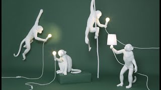 Seletti  Discover the Monkey Lamp and Banana Lamp [upl. by Rasure]