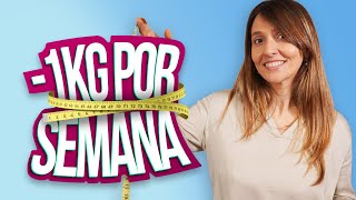 Emagreça 1Kg por semana sem passar fome [upl. by Cyrus]