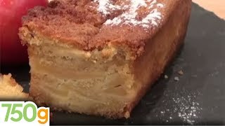 Recette de Quatrequarts aux pommes 750g [upl. by Atteynod]