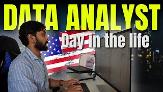 Day in the Life of a Data Analyst in USA [upl. by Hallock]