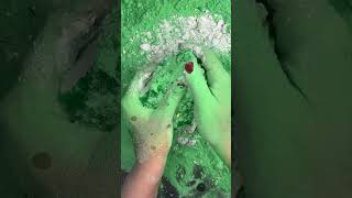 Green gym chalk with baby oil [upl. by Reseta427]