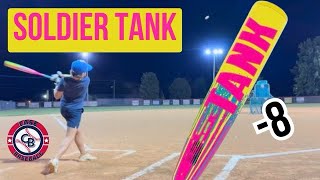 SOLDIER TANK 8 USSSA Bat Reviewsoldiersportsvids [upl. by Naugan467]