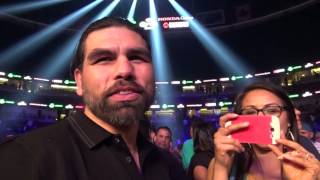 perro angulo who faced canelo on khan vs canelo EsNews Boxing [upl. by Enella]