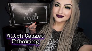 Witch Casket  Monthly Subscription Box Unboxing  April 2022 [upl. by Katha486]