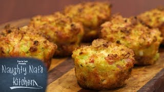 Gluten Free Savoury Muffins  Naughty Nats Kitchen [upl. by Gertie426]