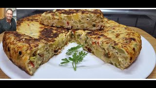 Tortilla paisana Country omelet [upl. by Rudyard]