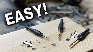 How to Countersink Wood Screws [upl. by Bobbette32]