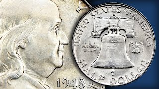 CoinWeek Streaming News Franklin Half Dollar Full Bell Line Designations [upl. by Oicam433]