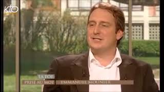 Le refus de la société bourgeoise Emmanuel Mounier [upl. by Anrev]