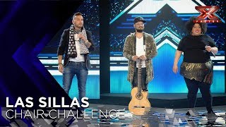 Los nervios no traicionan a SolDSon al interpretar su Gimme Love  Sillas 2  Factor X 2018 [upl. by Brownson157]