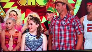 Clogging BRIAN BON amp CAITLIN JELENSKY Win The Gong Show 2017 Powerhouse Percussive Dance [upl. by Wahkuna]