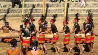 Wangala dance of Garo tribe [upl. by Aicirtel544]