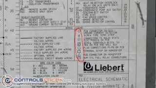 HVAC Controls Training  Liebert Mini Mate Controls Wiring Diagrams and Schematics  Part 1 of 2 [upl. by Bui314]