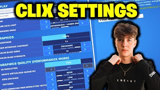 Trying Out The BEST PRO Fortnite Player Settings Clix Settings [upl. by Wrigley]