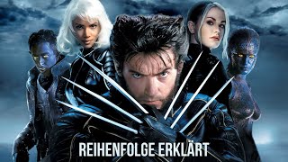 Die chronologische Reihenfolge aller XMenFilme [upl. by Ramedlab]