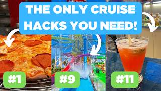 Top 18 Royal Caribbean cruise hacks [upl. by Eannej]