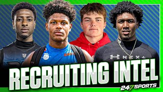 Latest Recruiting Intel Around The Country 🧠 🏈  Crystal Balls 🔮  Auburn Clemson Penn State [upl. by Yelsnia]