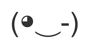 Winking Face Emoticon  Copy and Paste Text Art [upl. by Cohbath883]