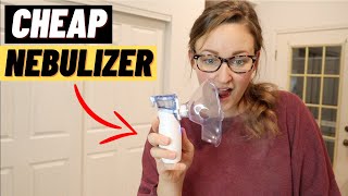 Portable Nebulizer Machine Unboxing and Review 2022  Personal Handheld Nebulizer [upl. by Airtemak]