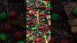 Christmas Crack 🎄 4 simple ingredients holidayrecipes christmasrecipe [upl. by Hinckley]