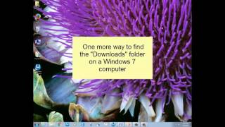 How to Find Your Downloads Folder on a Windows Computer [upl. by Yenmor]