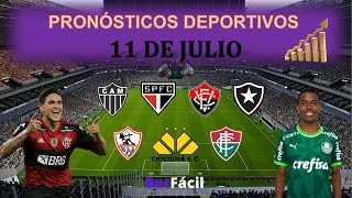 ✅⚽ PRONOSTICOS DEPORTIVOS JUEVES 11 DE JULIO  APUESTAS BETFACIL [upl. by Egin]