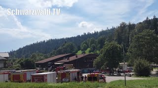 🚨🚒 GasAlarm im EDEKA Todtmoos und ein schwerer Verkehrsunfall  Livestream 13082023 [upl. by Arataj409]