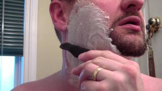 Obsidian razor shave  take 1 [upl. by Reinwald]