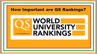 How important are QS Rankings  QS World University Rankings  Foreign Admission 202223 [upl. by Ycram]