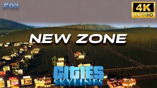 City Skylines Gameplay 02 Second gameplay we make industrial area [upl. by Phelia]