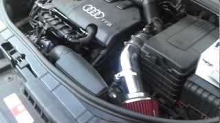 apr stg 2 audi a3 with forge diverter valve BOV soundmp4 [upl. by Noryak]