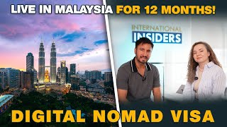 Get A Digital Nomad Visa amp Live In Kuala Lumpur For 12 Months Full Guide [upl. by Vassell]