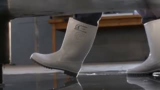 Marina White Grey Gumboot [upl. by Kohsa]