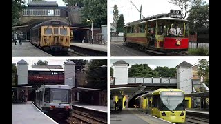 Heaton Park Station Manchester 1991  2012 Contrasts [upl. by Beauchamp]