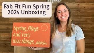 Fab Fit Fun Unboxing  Spring 2024  TWO Mystery Bags [upl. by Bette]