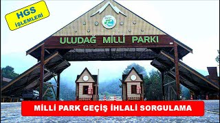 MİLLİ PARK ÜCRETLERİNİ ÖDEMEYİ UNUTMAYIN MİLLİ PARK GEÇİŞ İHLALİ NASIL SORGULANIR [upl. by Field]