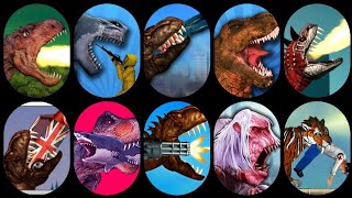 All Bosses of Rex and Rampage Games from Gametornado [upl. by Artemisa]