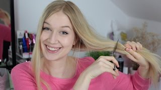 So schneide ich meine Haare  Tutorial [upl. by Rima809]