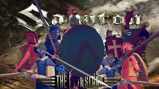 SPARTA By Sabaton Totally Accurate Battle Simulator [upl. by Oinota]