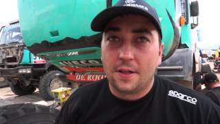 Wideoblog Rajd Dakar 2016 Darek Rodewald mechanik pokładowy [upl. by Oflodor]