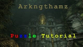 Skyrim Special Edition Arkngthamz Tonal Puzzle [upl. by Sarge]