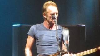 Sting Message In A Bottle amp Stings son Joe Sumner Prague 23062017 [upl. by Nelubez]