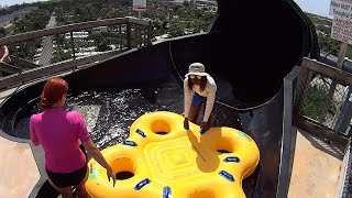 The Black Thunder Water Slide at Rapids Water Park [upl. by Fenella]