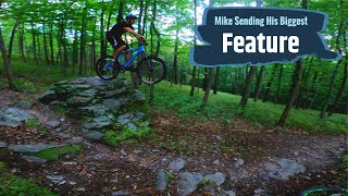 Big Sends and Big Fails  Mountain Biking the Michaux State Forest [upl. by Neggem]