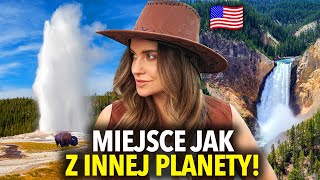 YELLOWSTONE  NAJPIĘKNIEJSZY PARK USA Gejzery kanion wodospady i dzikie zwierzęta VLOG 2024 [upl. by Eilarol]