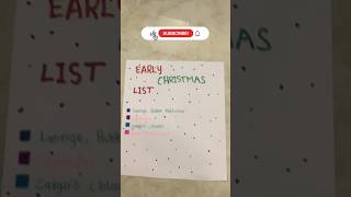 Early Christmas Shopping List shorts shopping christmas asmr list fyp [upl. by Harbison208]